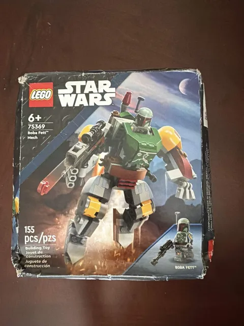 LEGO Star Wars Boba Fett Mech Building Set New Sealed Box Damage Toy Figure