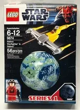 LEGO Star Wars 9674 Naboo Starfighter - Naboo Pilot (New, Factory Sealed)