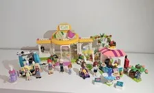 LEGO Friends Lot Organic Cafe 41444 Bubble Tea Shop 41733 Pancake Shop 41753 99%