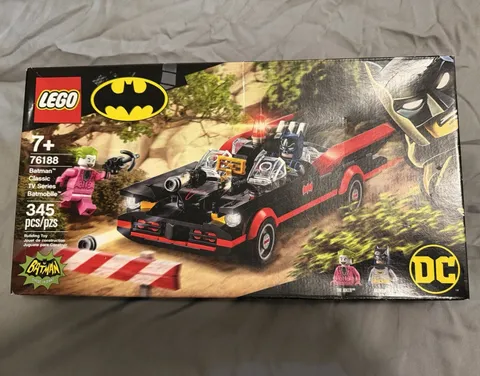 LEGO DC Batman Classic TV Series Batmobile 76188 345pc w/ Minifigures 7+