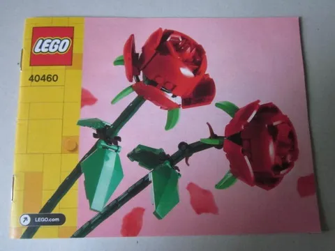 Lego Instructions Instruction 40460 Roses, Roses