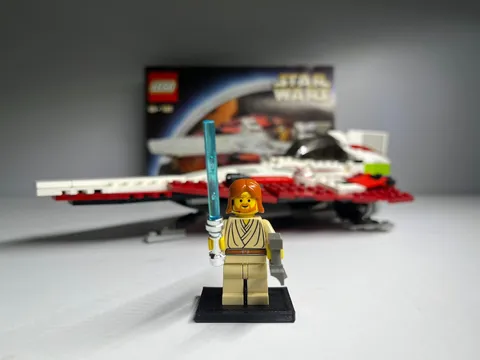 LEGO Star Wars Jedi Starfighter 7143 Complete No Instructions - Read Description
