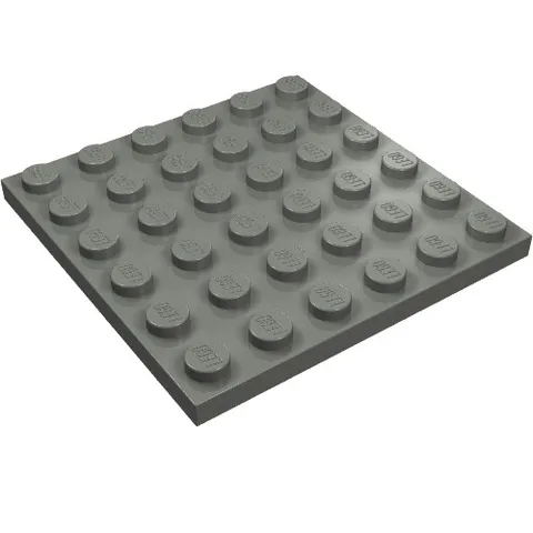 20x LEGO® Part 3958 - Plate 6 x 6