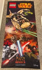 LEGO Star Wars Rebels Retail Display Banner Wookiee Gunship/AT-DP SW2015BAN02