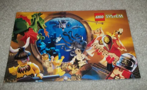 Lego System Vintage 1995 Set Catalog 4.100.006/4.100.007-NA Knights