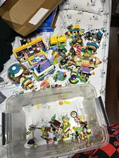LEGO Friends Bulk Lot Multicolor Plastic Pieces & Minifigures in Box