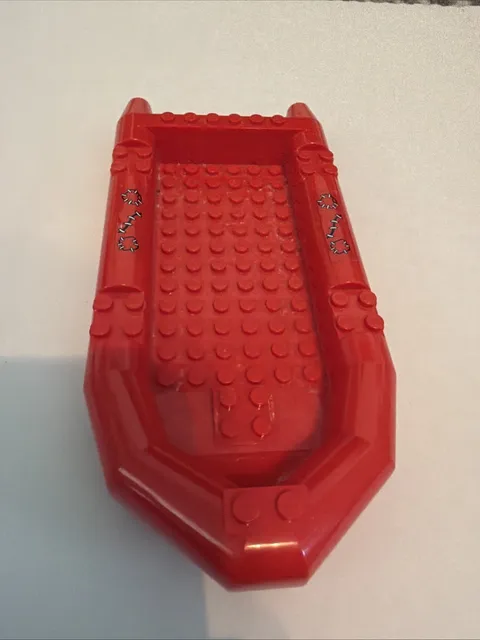 LEGO City Boat  Raft Large Red Plastic 62812 