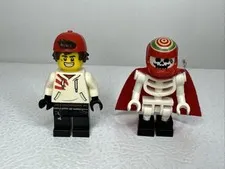 LEGO Hidden Side El Fuego Skeleton Minifigure hs044 & Hs043 From 70429