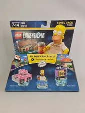 LEGO Dimensions 71202 The Simpsons Level Pack, Homer Simpson, NEW Sealed NIB