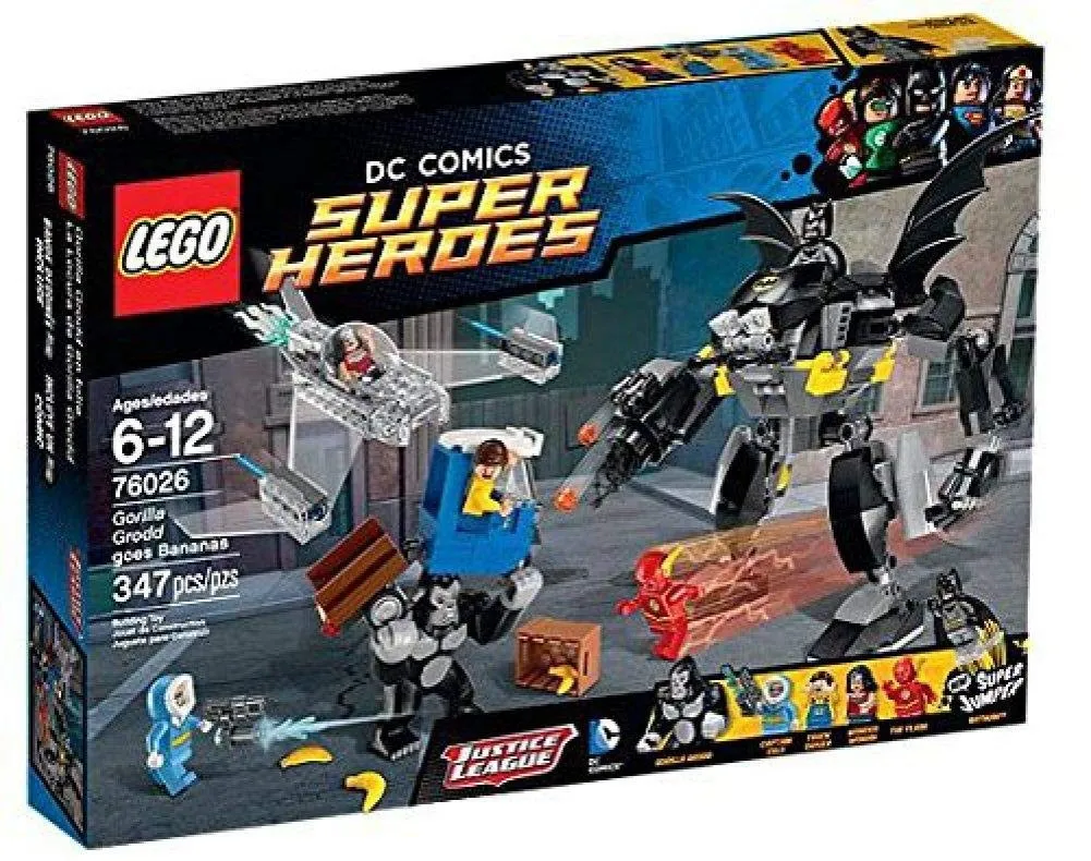 Lego Super Heroes Gorilla Grodd'S Rampage 76026_
