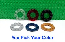 LEGO 4x4 Round Plate with Open Center "You Pick Your Color and Qty" NEW