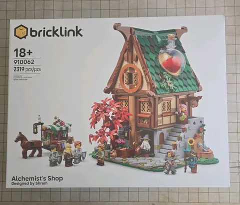 LEGO BrickLink Designer Program #910062 Alchemist's Shop 2319pc 18+ LE