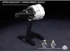 LEGO Gemini Spacecraft Complete Set BKM5013 510 Pieces Custom Minifigs