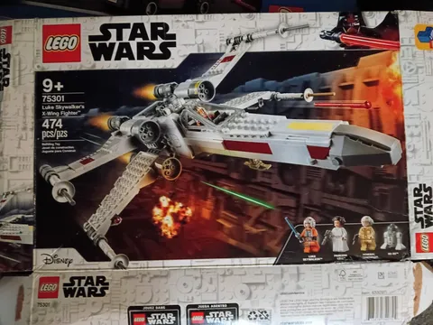 Lego lot of empty boxes City Police Station, Ninjago, Star wars, Harry Potter 