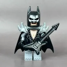 LEGO Minifigure Batman Glam Metal coltlbm02 Batman Movie Series 1 Guitar