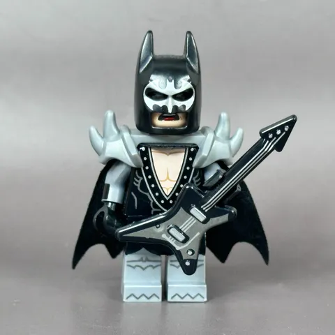 LEGO Minifigure Batman Glam Metal coltlbm02 Batman Movie Series 1 Guitar