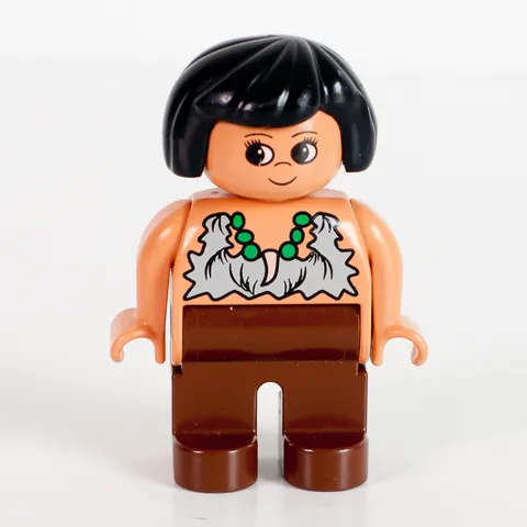 Lego Group Duplo 4555 Mini Figure Caveman Woman Replacement