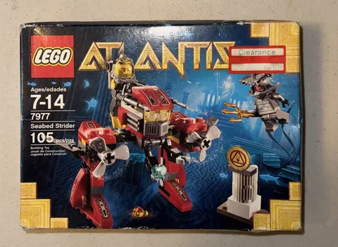 LEGO Atlantis: Seabed Strider (7977) BRAND NEW Box Dmg