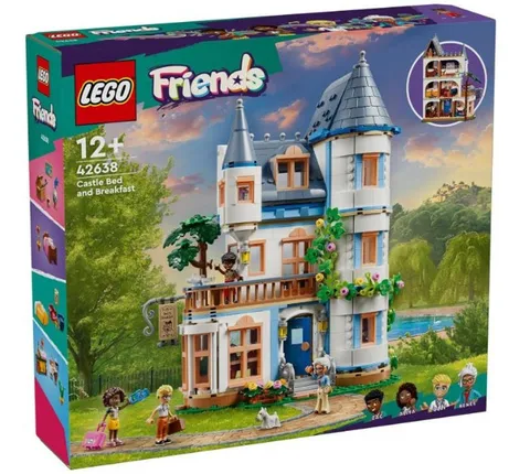 LEGO Friends 42638 Castle Bed and Breakfast Hotel 1311 Pieces Set