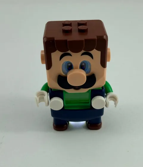 LEGO Super Mario Interactive Talking Luigi Figure Minifigure 71387 Only - No Hat