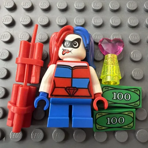 LEGO® Harley Quinn Minifigure DC Batman Villain Mighty Micros sh0493