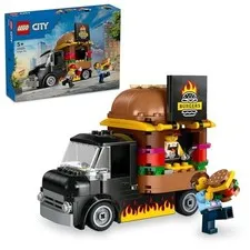 LEGO City Burger Truck Toy Present Block Boys Girls Children 4 Years Old 5 Years