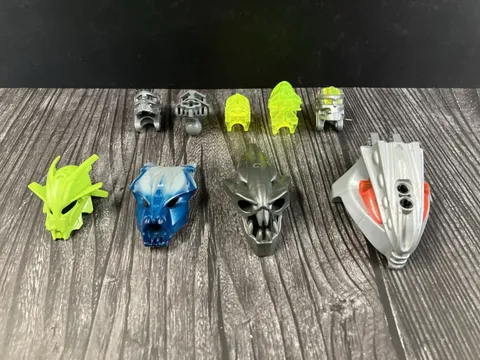 LEGO BIONICLE / Hero Factory Mask Lot Parts Pieces & Accessories Plastic