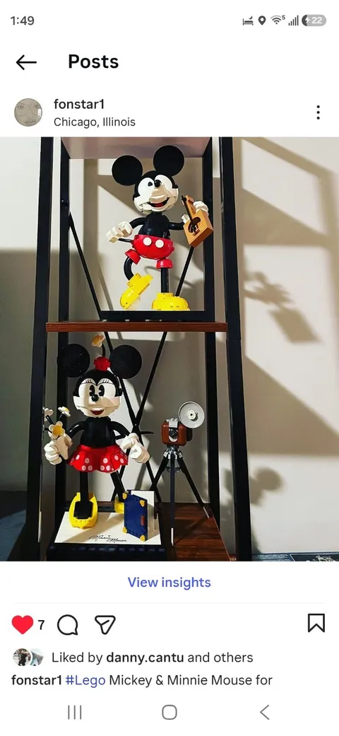 Disney Mickey Mouse & Minnie Mouse Lego