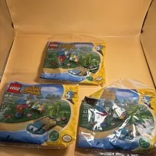 3x Pack 2025 LEGO ANIMAL CROSSING--JULIAN'S BEACH PAINTING SET (NEW) 30703