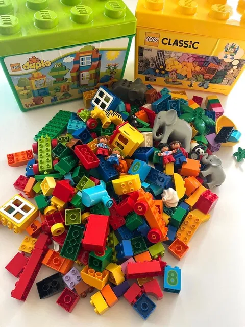LEGO DUPLO Bundle 4 Sets Green Container Number Train Japan