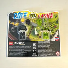 LEGO NINJAGO Legacy Cole vs. Lasha Minifigure Blister Pack Limited Edition