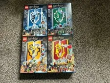 LEGO Harry Potter House Banner- All 4 Sets 76409, 76410, 76411, 76412 New/sealed