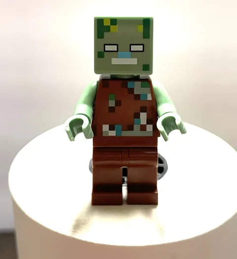 Lego Minecraft Mini figure Drowned Zombie
