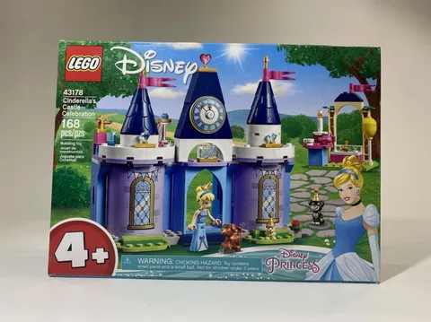 LEGO Cinderella's Castle Celebration Disney Princess 43178 Building Set, New