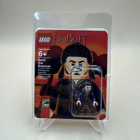 LEGO Hobbit Bard Bowman Minifigure Blister 2014 San Diego Comic Con SDCC LOTR