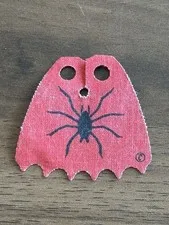 Lego 71351 Fright Knights Red Cape With Black Spider