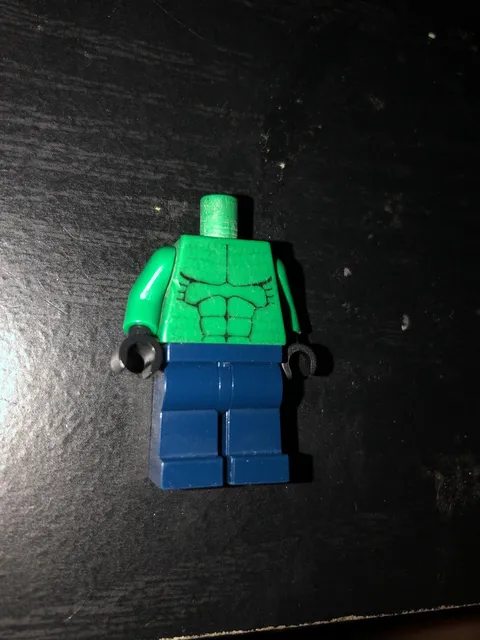 LEGO Killer Croc Minifigure (NO HEAD)