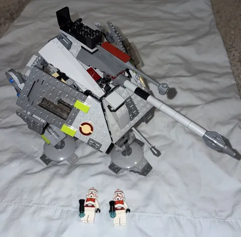 RARE LEGO Star Wars The Clone Wars ATAP Walker 2008 No Box With Some Minifigures