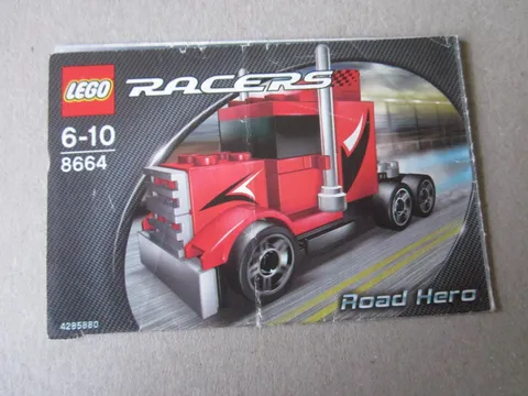 Lego Racers Instructions Instruction 8664 Road Hero