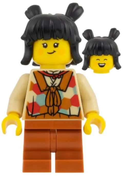 LEGO® Minifig hol426 - Child - Tan Vest