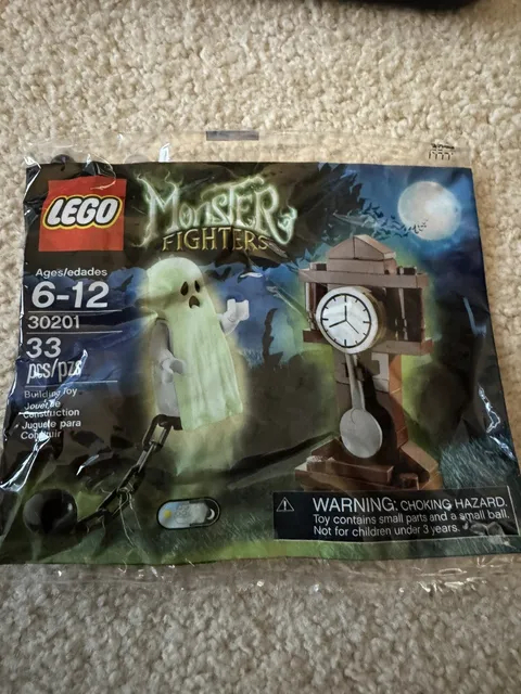 LEGO Monster Fighters: Ghost (30201) Retired Sealed Poly Bag Rare