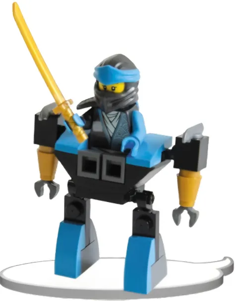 LEGO NINJAGO Nya Minifigure Core + Mech Build 71759 SEALED IN BOX!