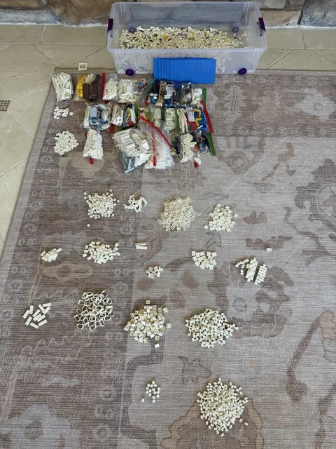 Lego Taj Mahal Original Copy 10189! As Is