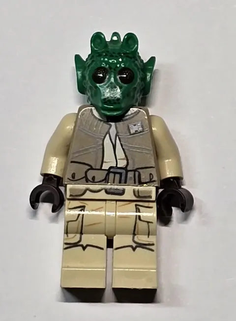 Lego Star Wars Rodian Alliance Fighter Minifigure 75133