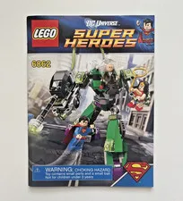 2012 LEGO Super Heroes Superman vs. Power Armor Lex 6862 MANUAL ONLY