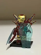 Lego Marvel Iron Man Minifigure Custom Printed