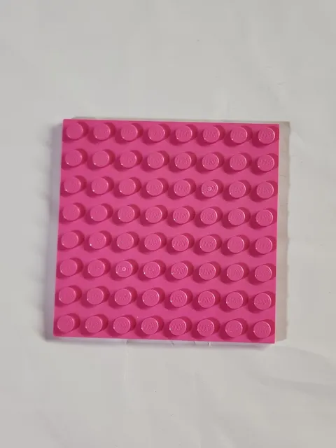 LEGO Parts ● 8x8 Plate ● Dark Pink ● # 41539 or 42534 ● QTY 1