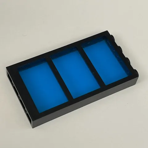 Lego 60596 Blue Window Black Replacement Parts Pieces Lot