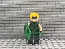 LEGO DC Green Arrow Minifigure sh153 Super Heroes Set 76028 Fast Shipping！