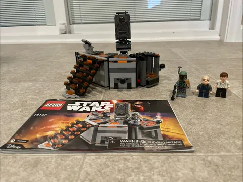 Lego Star Wars Carbon-Freezing Chamber 75137 100% COMPLETE + FIGS + INSTRUCTIONS